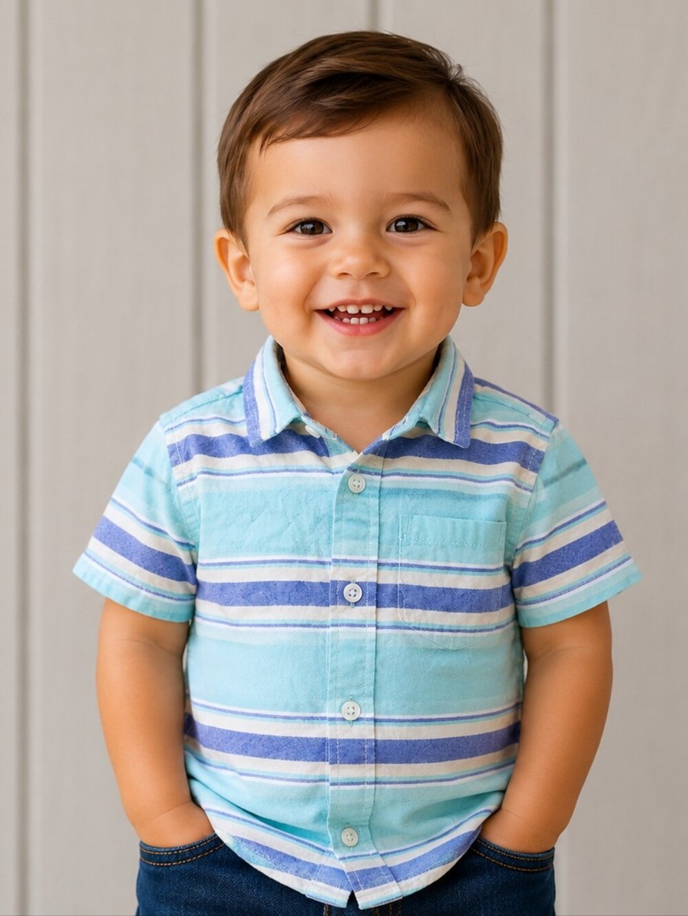 18-24 Months Boys Button Up Shirt